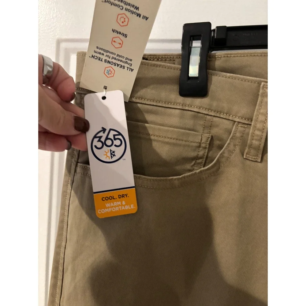 Dockers Mens Jean Cut Straight Fit All Seasons Tech Khaki Pants 40x30‎